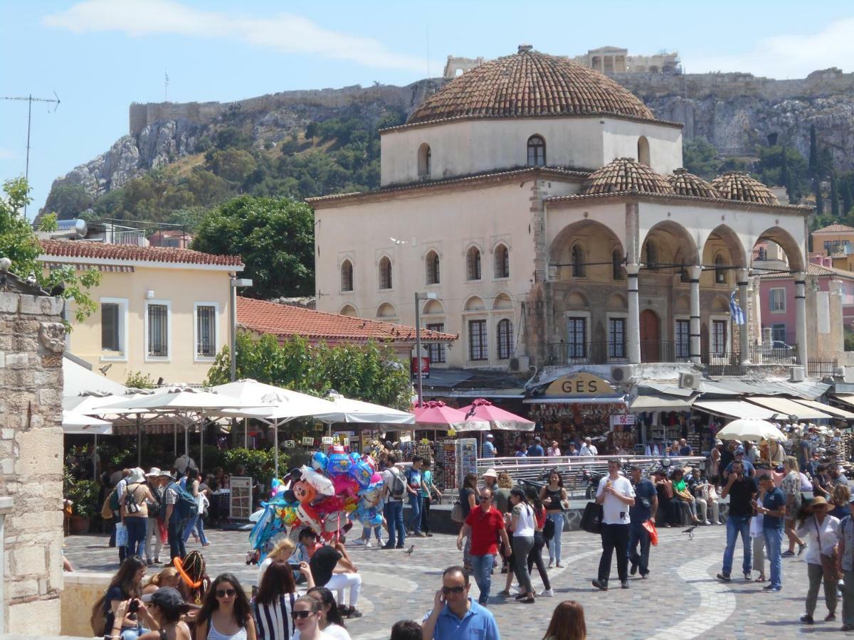 Monastiraki Flea Market & Metro Station Appartment Athen Exterior foto