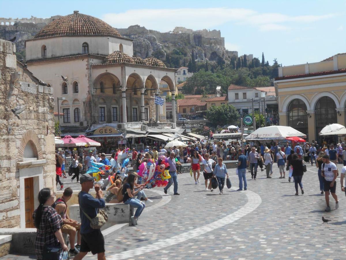 Monastiraki Flea Market & Metro Station Appartment Athen Exterior foto